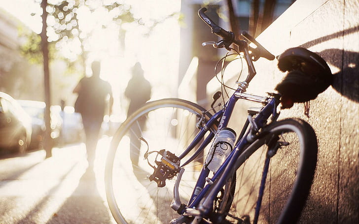 자전거 도시, 자전거, 도시, HD 배경 화면