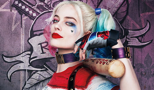 Bästa filmer från 2016, Harley Quinn, Suicide Squad, HD tapet HD wallpaper