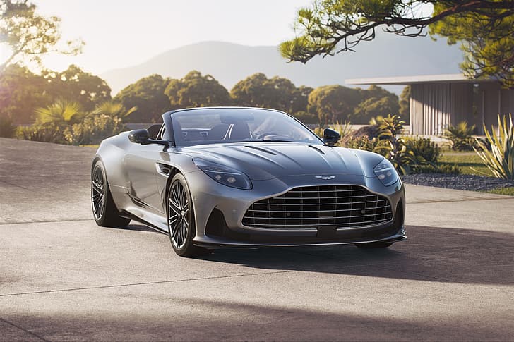Aston Martin, roadster, 2023, DB12, Aston Martin DB12 Volante, Fond d'écran HD