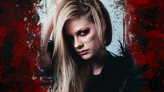 Avril Lavigne Photos Art, avril lavigne, música, soltero, celebridad, celebridades, chicas, hollywood, mujeres, fotos, mujer, Fondo de pantalla HD HD wallpaper