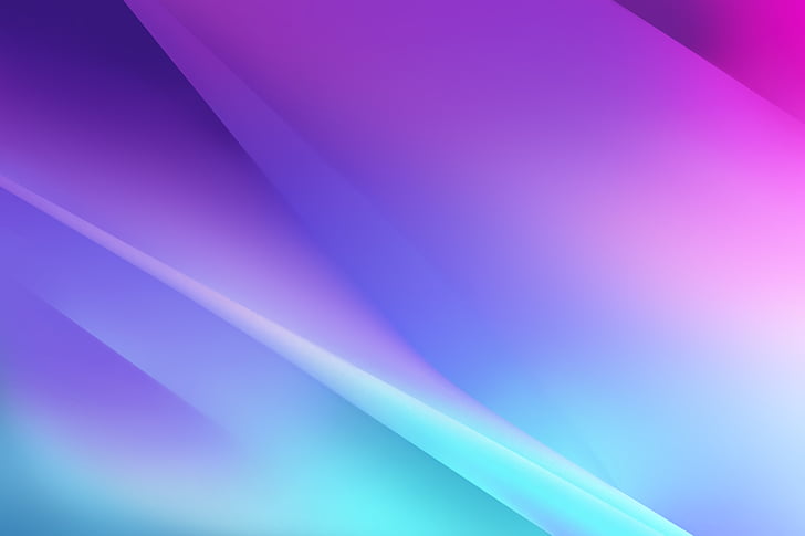 фиолетовые и бирюзовые абстрактные цифровые обои, Galaxy TabPro S, Stock, HD, HD обои