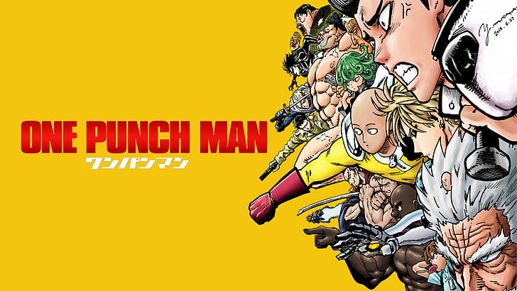 One-Punch Man, Saitama, Genos, Wallpaper HD