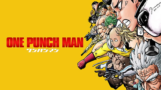 One-Punch Man, Сайтама, Генос, HD обои HD wallpaper