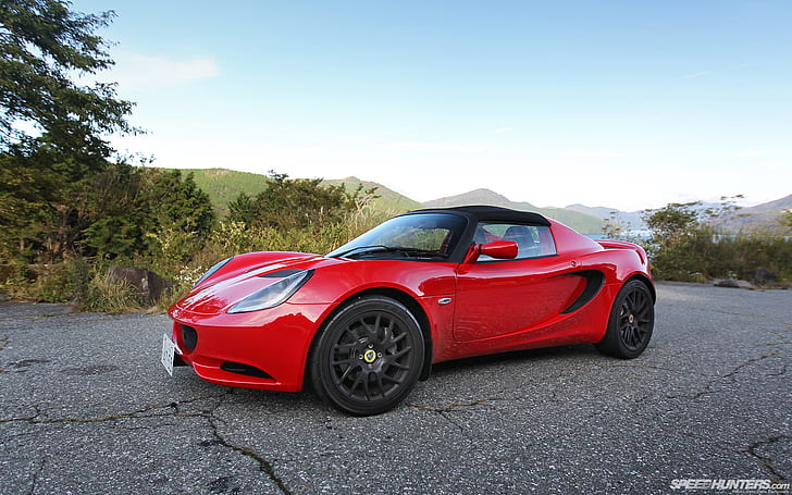 Lotus Elise HD, kırmızı coupe, araba, lotus, elise, HD masaüstü duvar kağıdı