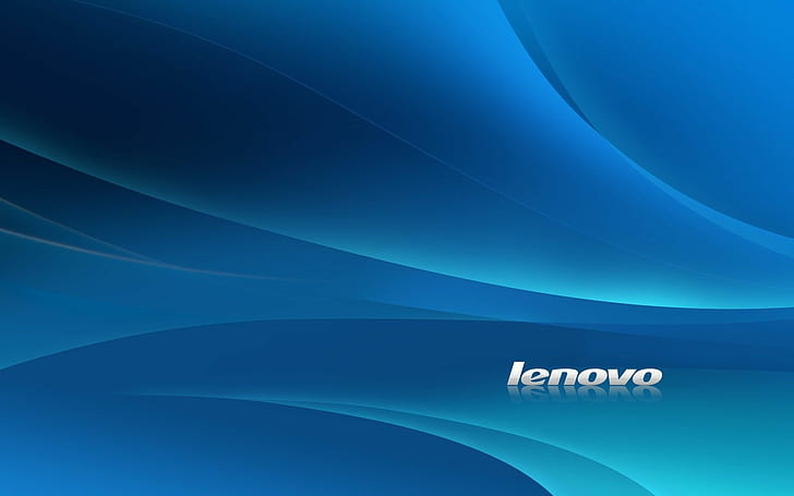 bianco, linea, blu, stile, sfondo, minimalismo, trama, logo, Lenovo, Sfondo HD