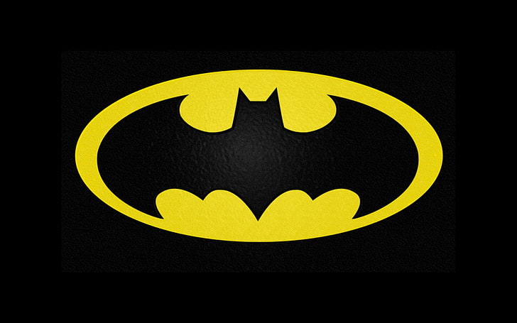 Batman Logotapete, Batman, DC Comics, Firmenzeichen, HD-Hintergrundbild