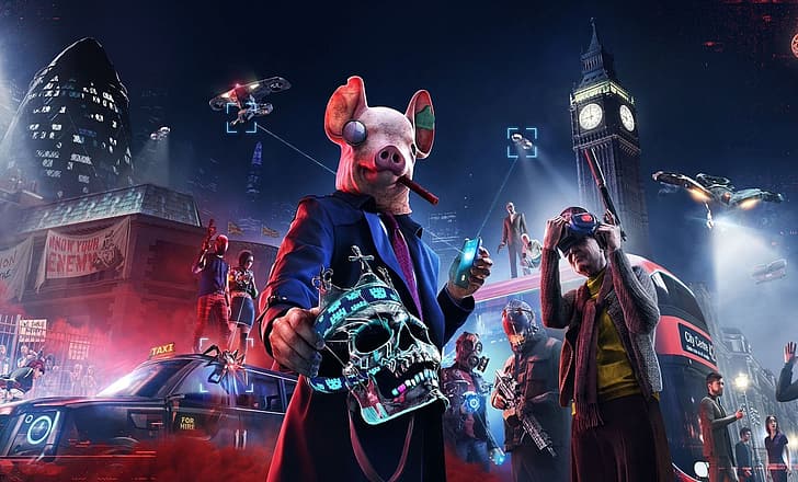 Game, Ubisoft Montreal, Watch Dogs Legion, HD tapet