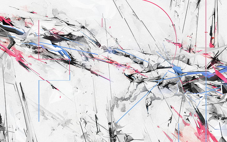 Abstrak, Karya Seni Digital, Warna, abstrak, karya seni digital, warna, Wallpaper HD