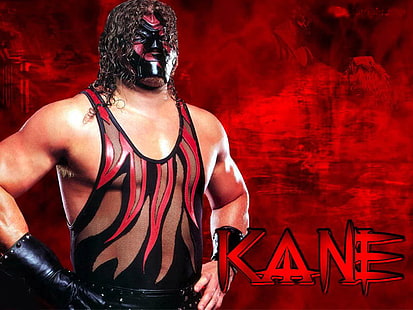 WWE Kane, cartaz de Kane, WWE, campeão da wwe, kane, lutador, HD papel de parede HD wallpaper