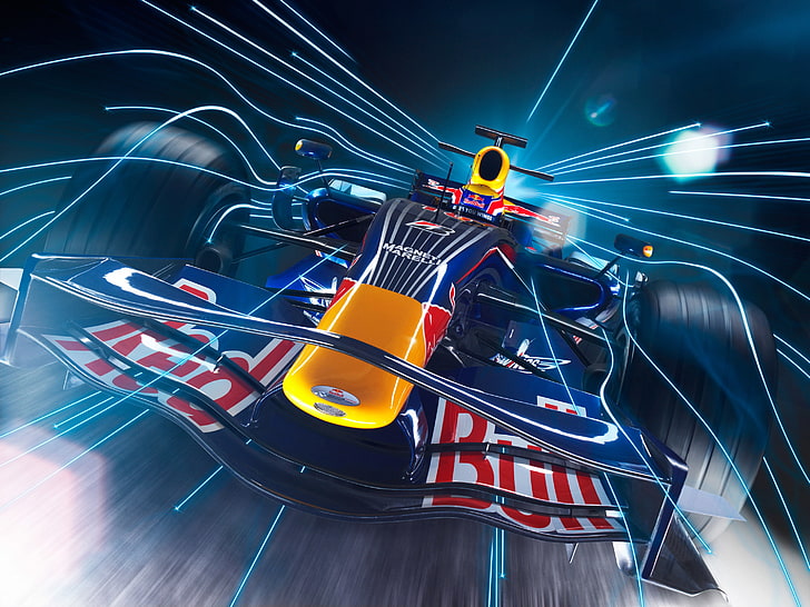 F1 Car, Red Bull Racing, HD wallpaper
