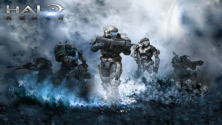 Ilustrasi game Halo, Halo, Halo Reach, Wallpaper HD