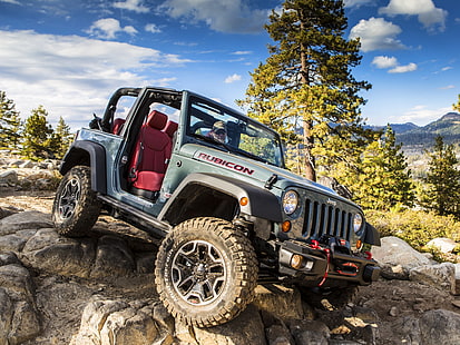 10. 2013, 4x4, Jeep, Offroad, Rubicon, Wrangler, HD-Hintergrundbild HD wallpaper