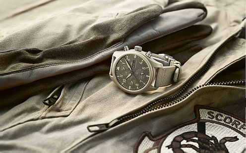 IWC, Swiss Luxury Watches, szwajcarskie luksusowe zegarki na rękę, zegarek analogowy, kolekcja zegarków dla pilotów, «Mojave Desert», IWC Pilot's Watch Chronograph TOP GUN Edition, zegarki Pilot's, International Watch Company, chronograf, 
