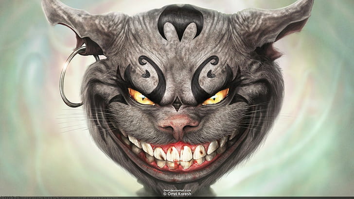 Alice: Madness Returns Cheshire Cat Smile HD, วิดีโอเกม, แมว, อลิซ, รอยยิ้ม, ความบ้าคลั่ง, ผลตอบแทน, เชสเชียร์, วอลล์เปเปอร์ HD