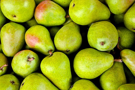 5k, green, fruit, pear, HD wallpaper HD wallpaper