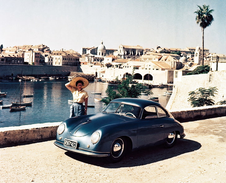 1100, 1950-52, 356, coupé, Porsche, Sfondo HD