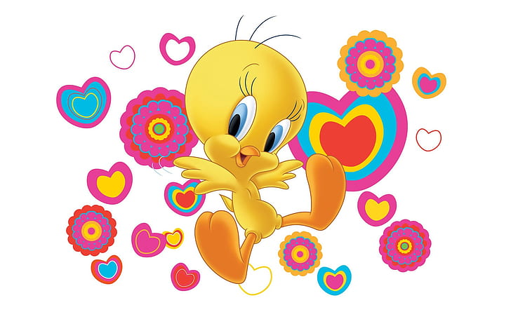 Tweety Bird Cartoon Graphics Pics Desktop Wallpaper Backgrounds Free Download 1920×1200, HD wallpaper