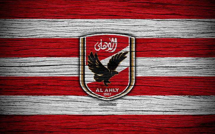 Футбол, Al Ahly SC, емблема, лого, HD тапет