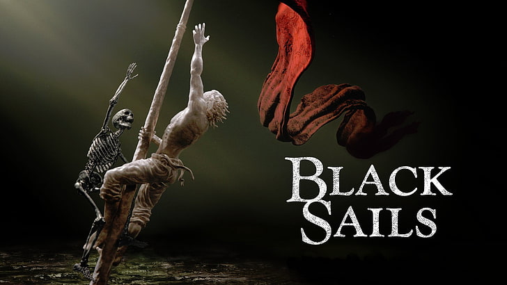 Black Sails digital wallpaper, Black Sails, skeleton, Starz, HD wallpaper
