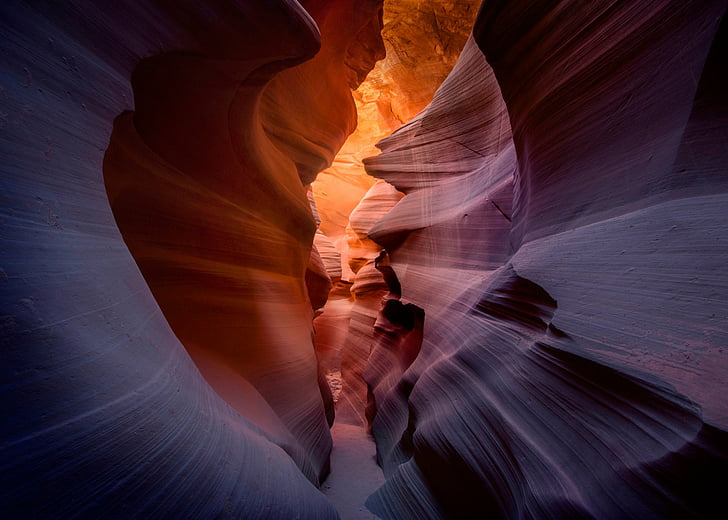 Canyons, canyon antilope, arizona, canyon, nature, Fond d'écran HD