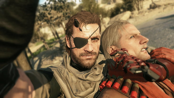 Metal Gear Solid, Metal Gear Solid V: Der Phantomschmerz, Solid Snake, HD-Hintergrundbild