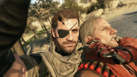 Metal Gear Solid, Metal Gear Solid V: La Douleur Fantôme, Solid Snake, Fond d'écran HD HD wallpaper