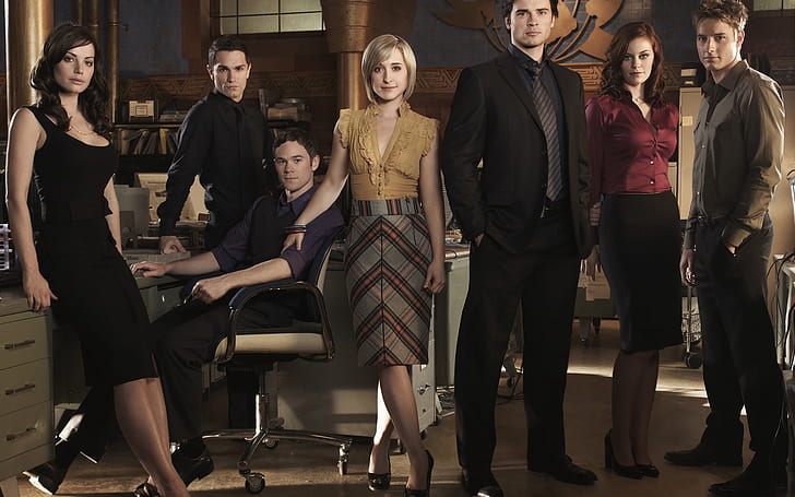 Smallville Cast, HD wallpaper