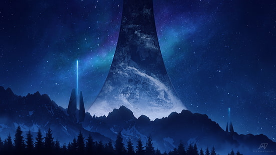 Halo Infinite 4K, Бесконечный, Halo, HD обои HD wallpaper