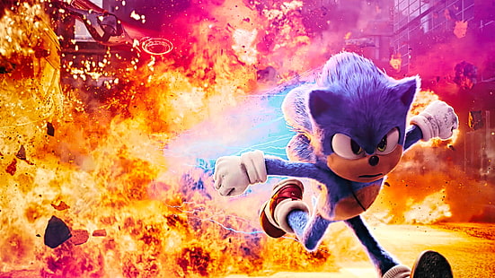 Sonic the Hedgehog, Sonic, 2020, CGI, 3D графика, HD тапет HD wallpaper