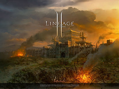 Lineage II, видеоигры, HD обои HD wallpaper