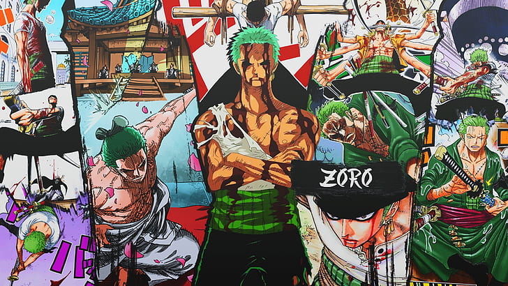 One Piece, Ророноа Зоро, HD обои