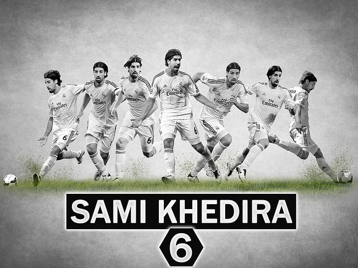 Khedira-Fotboll Skrivbordsunderlägg, Sami Khedira 6, HD tapet