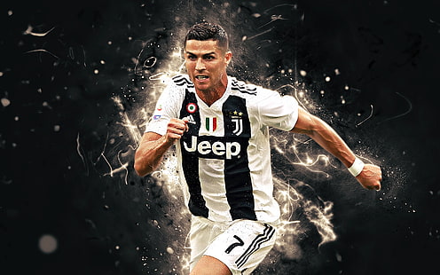 Fotboll, Cristiano Ronaldo, Juventus F.C., portugisiska, HD tapet HD wallpaper