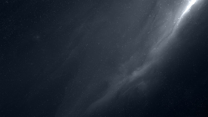 fondo de pantalla digital del fenómeno del cielo, arte de fantasía, arte digital, obra de arte, ciencia ficción, estrellas, galaxia, nubes, nebulosa, oscuro, Fondo de pantalla HD