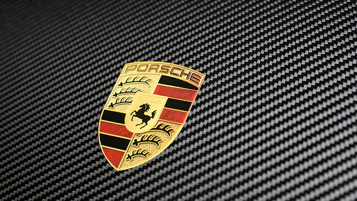 Logo, Porsche, 2018, HD wallpaper