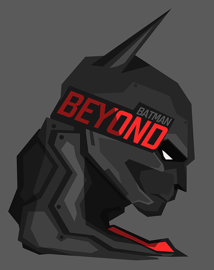 Logo Batman, Batman, DC Comics, Batman Beyond, Bosslogic, Wallpaper HD, wallpaper seluler