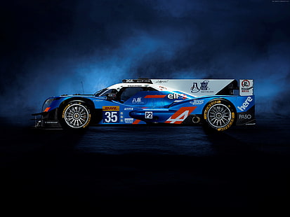 LMP2, Le Mans, samochody sportowe, Renault Alpine A460, Tapety HD HD wallpaper