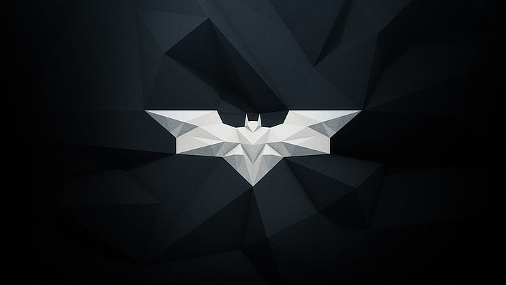 Logo Batman, Batman, logo Batman, DC Comics, faretti, Sfondo HD