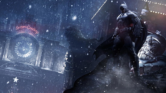 Tapety DC Batman, Batman, gry wideo, Batman: Arkham City, Gotham City, Tapety HD HD wallpaper