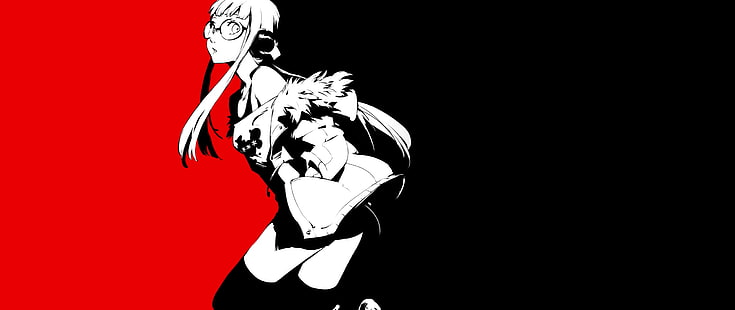 Persona 5, аниме, серия Shin Megami Tensei, JRPG, аниме момичета, серия Persona, видео игри, Sakura Futaba, HD тапет HD wallpaper
