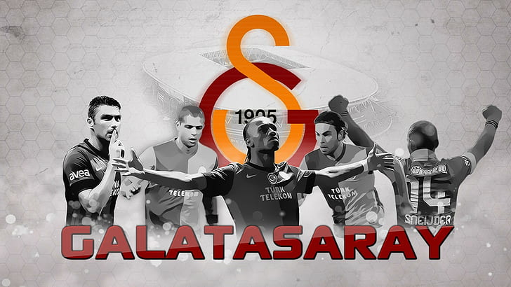 Didier Drogba, Galatasaray S.K., Soccer Clubs, HD wallpaper