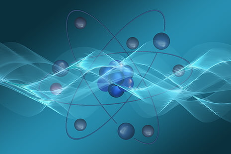  particles, physics, atom, HD wallpaper HD wallpaper