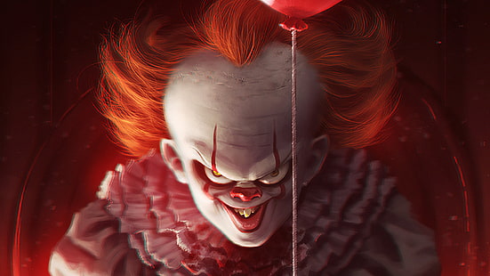 Film, to (2017), Clown, Pennywise (It), Tapety HD HD wallpaper