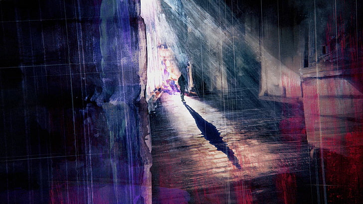 кафяв дървен под, Джесика Джоунс, произведения на изкуството, HD тапет