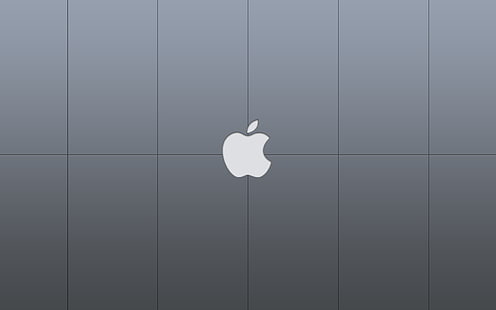 Apple Inc., minimalizm, logo, proste tło, Tapety HD HD wallpaper