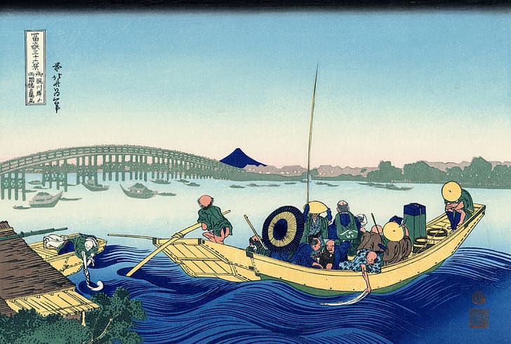 Ukiyo-e, Japanese Art, HD wallpaper