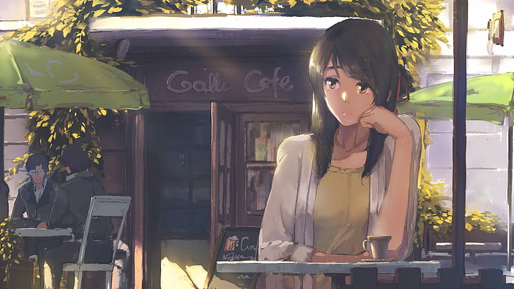 Anime, Your Name., Kimi No Na Wa., Mitsuha Miyamizu, Fondo de pantalla HD