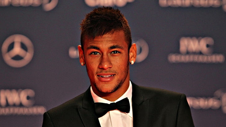 Neymar Suit and Bowtie, elegant, fancy, neymar, HD wallpaper