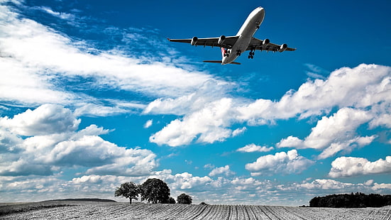 Flugzeuge, Flugzeuge, Flugzeug, Passagierflugzeug, Swiss Airlines, HD-Hintergrundbild HD wallpaper