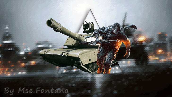 Battlefield, Battlefield 4, tank, Wallpaper HD